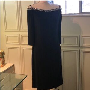 Black cocktail dress Vintage